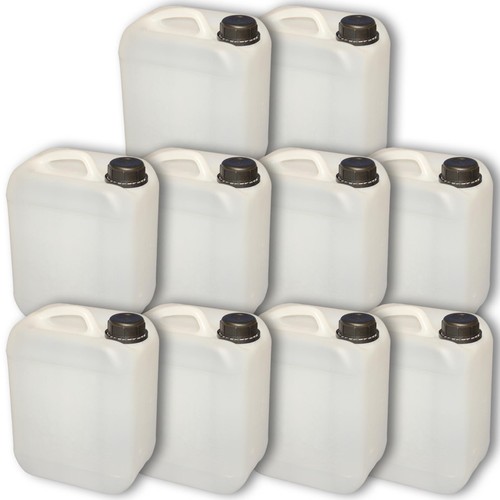 10x wasserkanister l - ,