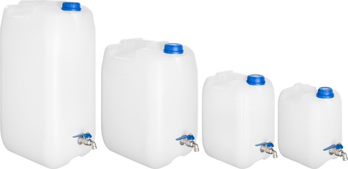 Wasserbehälter mit metallhahn - mit,