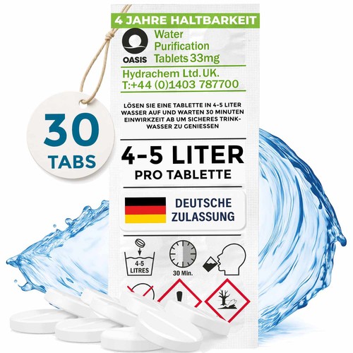 Trinkwasser tabletten je - trinkwasser,