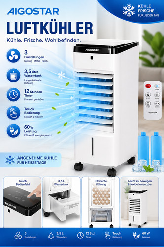 Aigostar luftkühler 60w - aigostar,