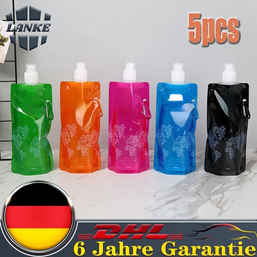 Faltbare flexible trinkflasche - faltbare,